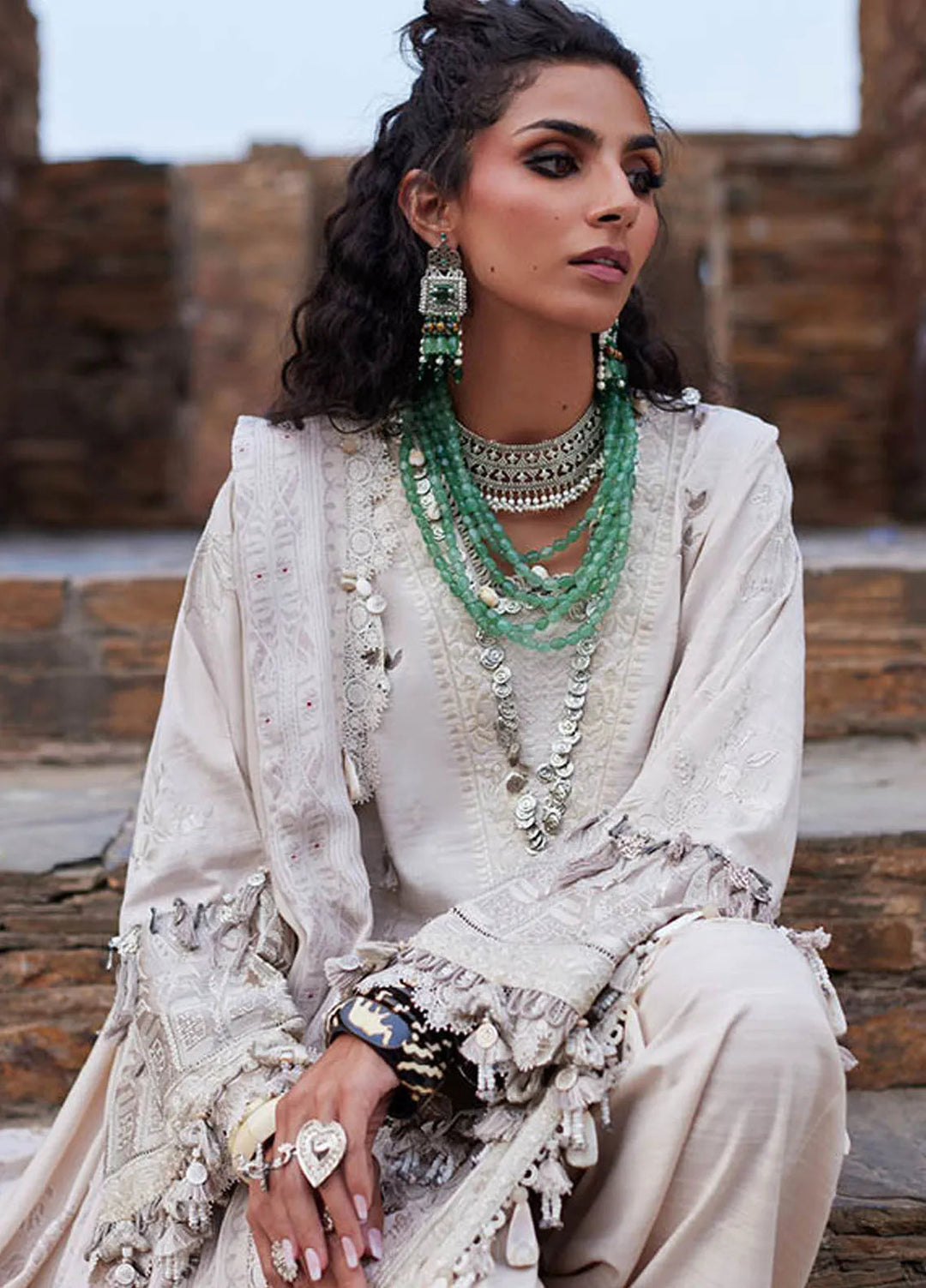 Elan Embroidered Suits Unstitched 3 Piece EL24W EW24-05 Thalina - Winter Collection