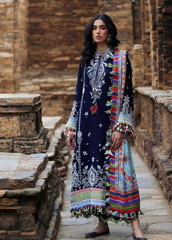 Elan Embroidered Suits Unstitched 3 Piece EL24W EW24-06 Mahrosh - Winter Collection