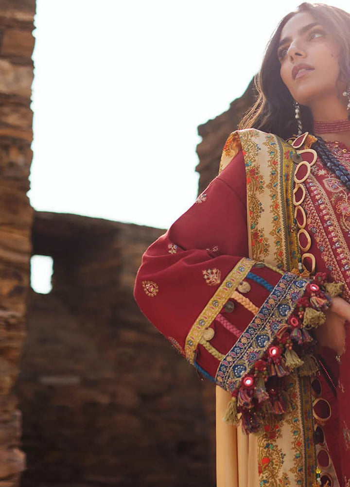 Elan Embroidered Suits Unstitched 3 Piece EL24W EW24-07 Elnaz - Winter Collection