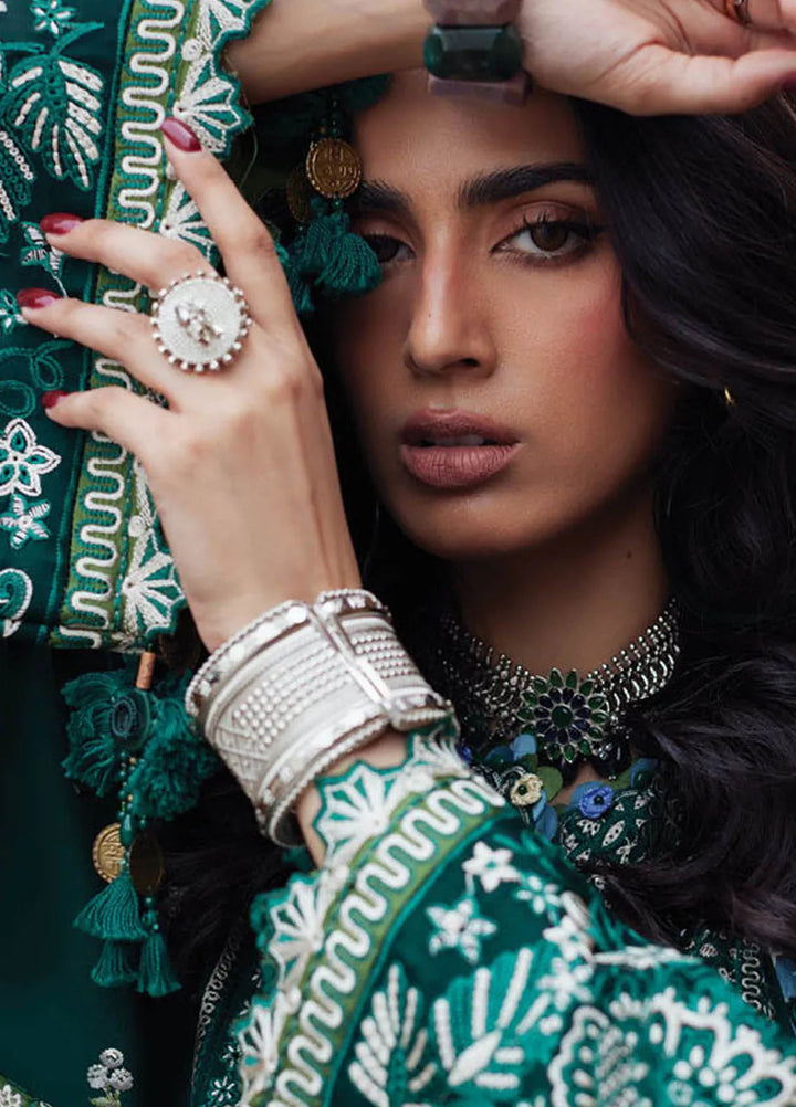 Elan Embroidered Suits Unstitched 3 Piece EL24W EW24-08 Evania - Winter Collection