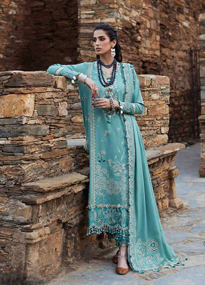 Elan Embroidered Suits Unstitched 3 Piece EL24W EW24-09 Celestia - Winter Collection