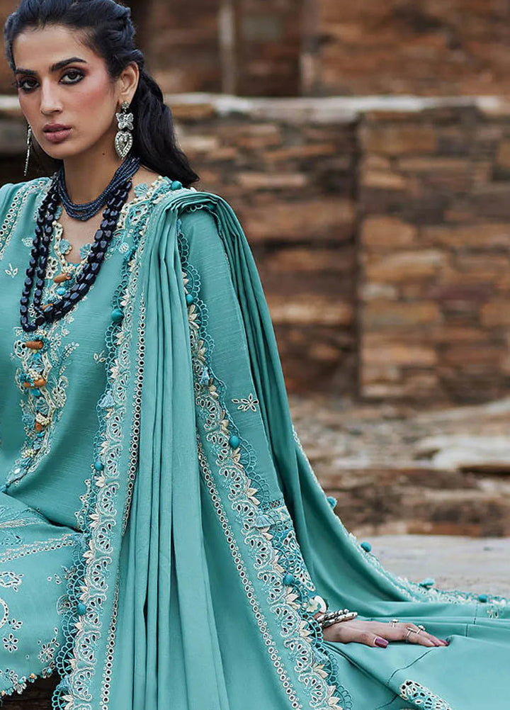 Elan Embroidered Suits Unstitched 3 Piece EL24W EW24-09 Celestia - Winter Collection