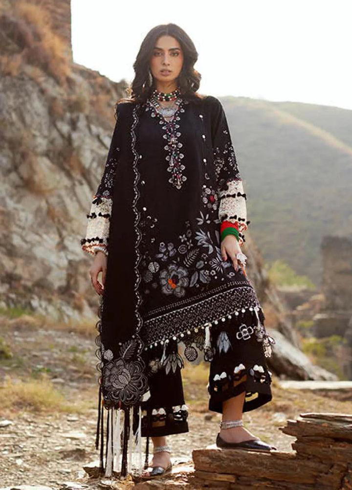 Elan Embroidered Suits Unstitched 3 Piece EL24W EW24-10 Ayanna - Winter Collection