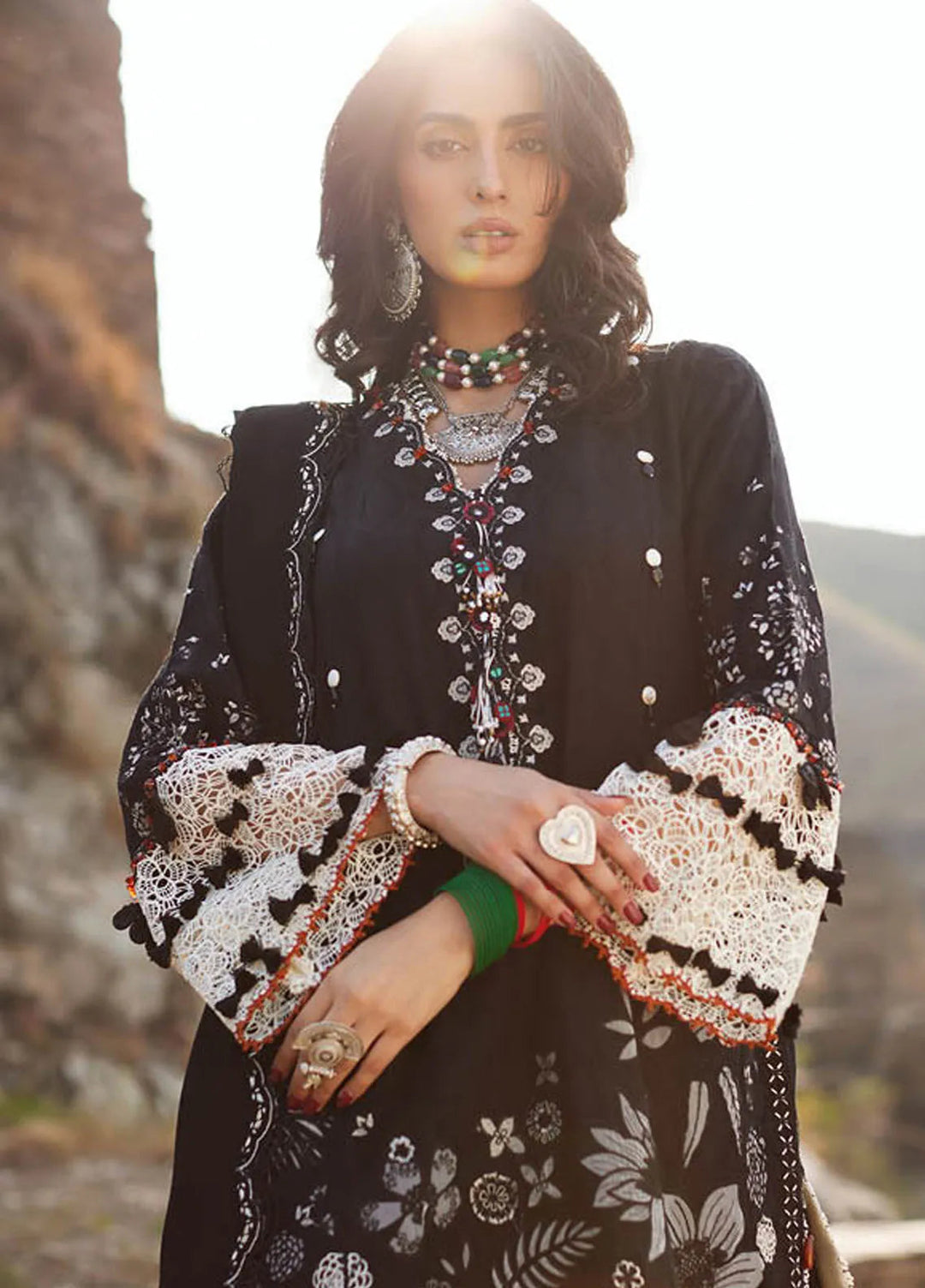 Elan Embroidered Suits Unstitched 3 Piece EL24W EW24-10 Ayanna - Winter Collection