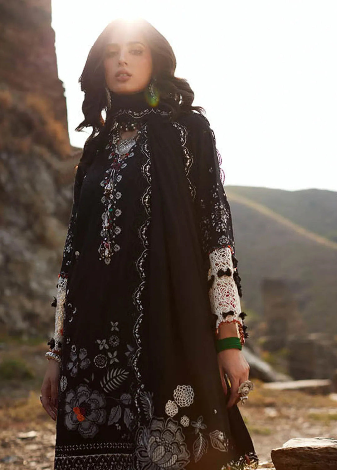 Elan Embroidered Suits Unstitched 3 Piece EL24W EW24-10 Ayanna - Winter Collection
