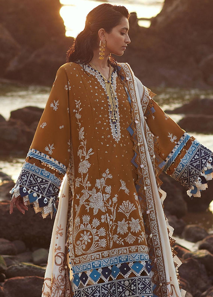 Elan Embroidered Khaddar Suits Unstitched 3 Piece EL23UW EW23-04 Mirzeta - Winter Collection
