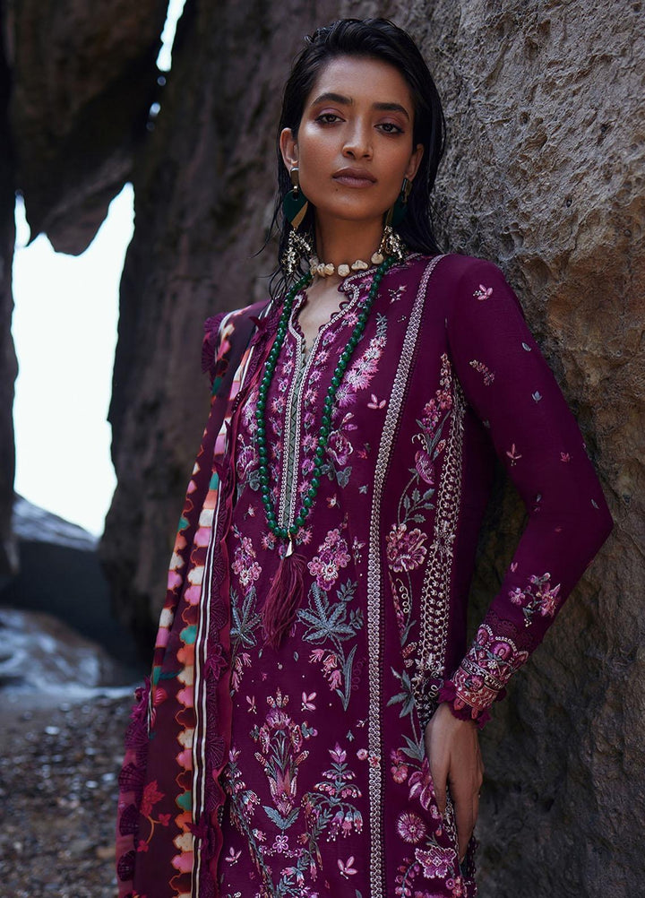 Elan Embroidered Khaddar Suits Unstitched 3 Piece EL23UW EW23-05 Elnaz - Winter Collection