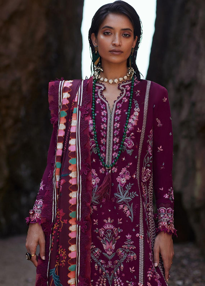 Elan Embroidered Khaddar Suits Unstitched 3 Piece EL23UW EW23-05 Elnaz - Winter Collection