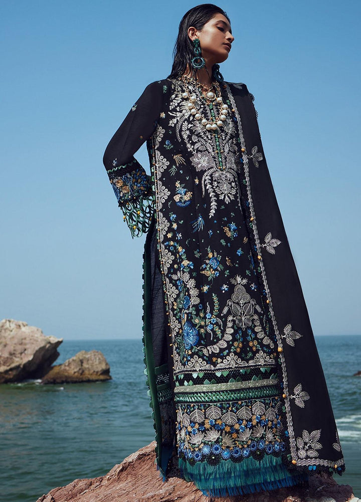 Elan Embroidered Khaddar Suits Unstitched 3 Piece EL23UW EW23-09 Ayanna - Winter Collection