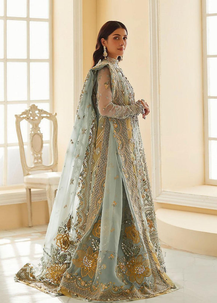 Elan Embroidered Organza Suits Unstitched 4 Piece EL23WF EC23-01 Esme - Luxury Wedding Collection