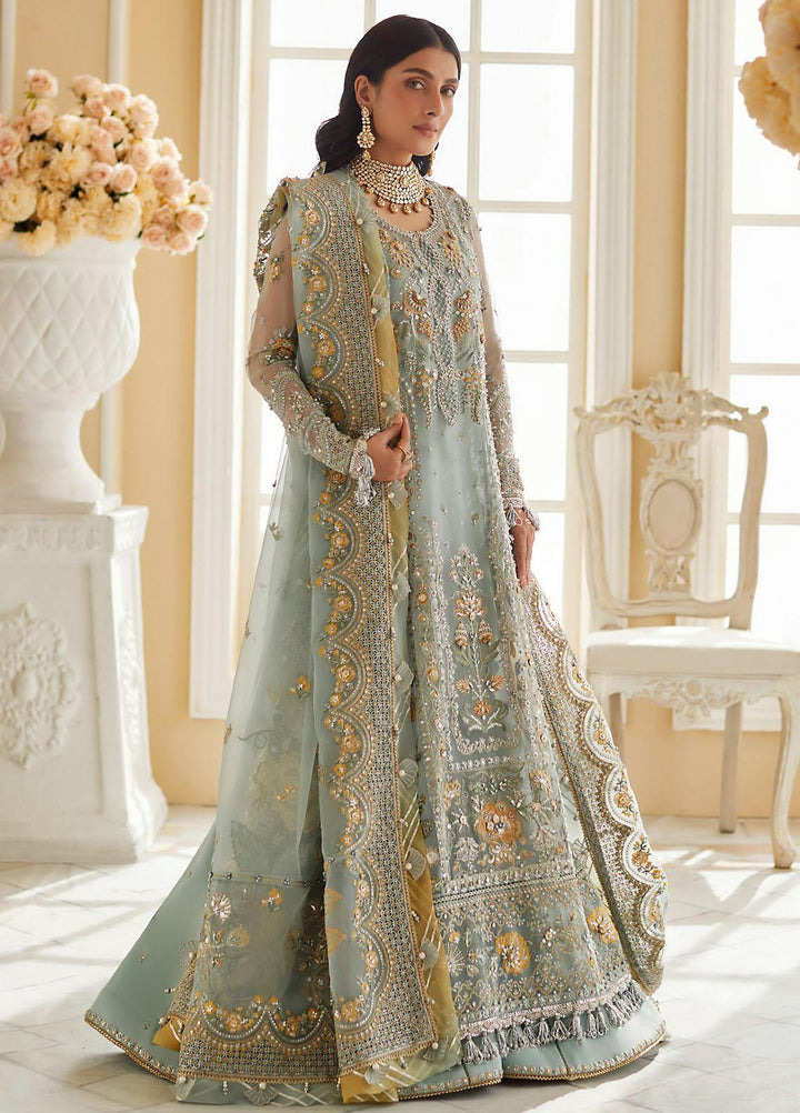 Elan Embroidered Organza Suits Unstitched 4 Piece EL23WF EC23-01 Esme - Luxury Wedding Collection