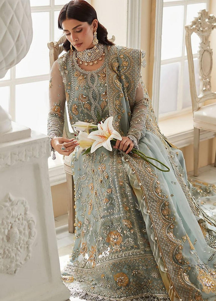 Elan Embroidered Organza Suits Unstitched 4 Piece EL23WF EC23-01 Esme - Luxury Wedding Collection