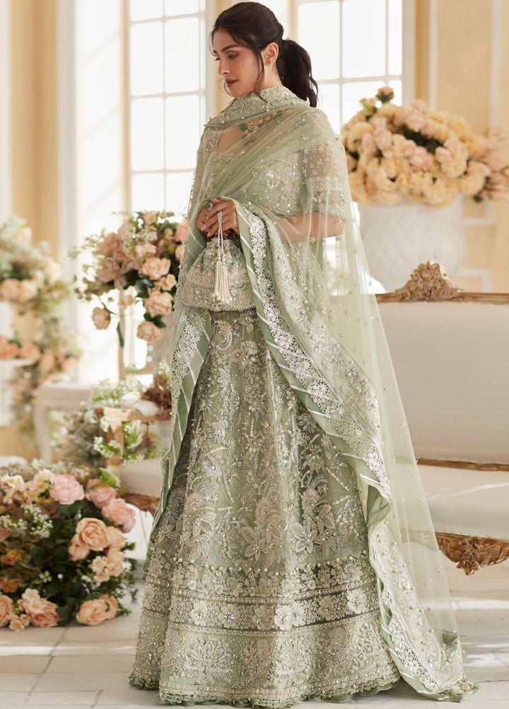 Elan Embroidered Net Suits Unstitched 4 Piece EL23WF EC23-02 Arya - Luxury Wedding Collection