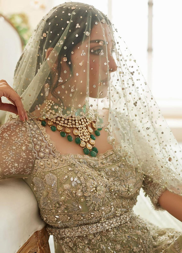 Elan Embroidered Net Suits Unstitched 4 Piece EL23WF EC23-02 Arya - Luxury Wedding Collection