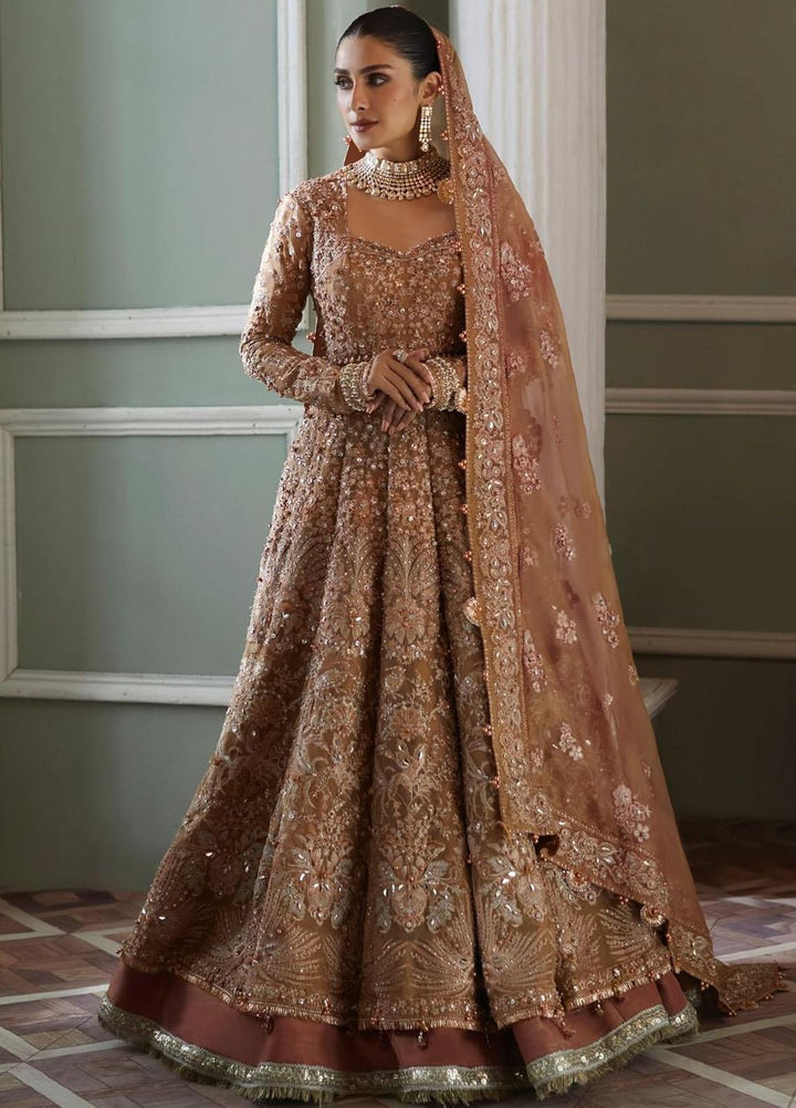 Elan Embroidered Organza Suits Unstitched 4 Piece EL23WF EC23-03 Zarin - Luxury Wedding Collection