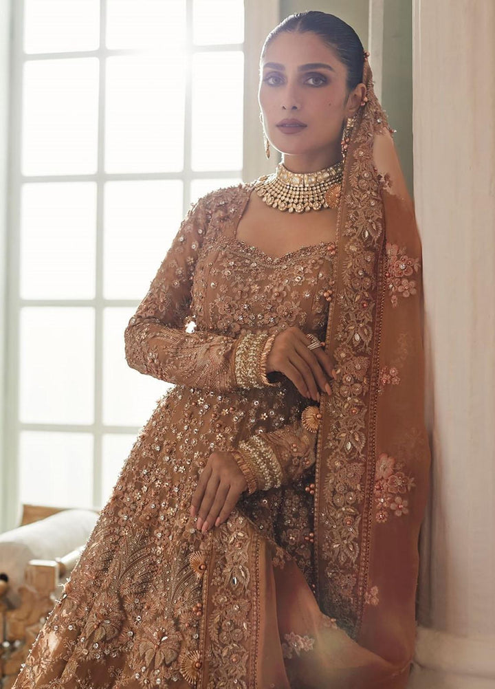 Elan Embroidered Organza Suits Unstitched 4 Piece EL23WF EC23-03 Zarin - Luxury Wedding Collection