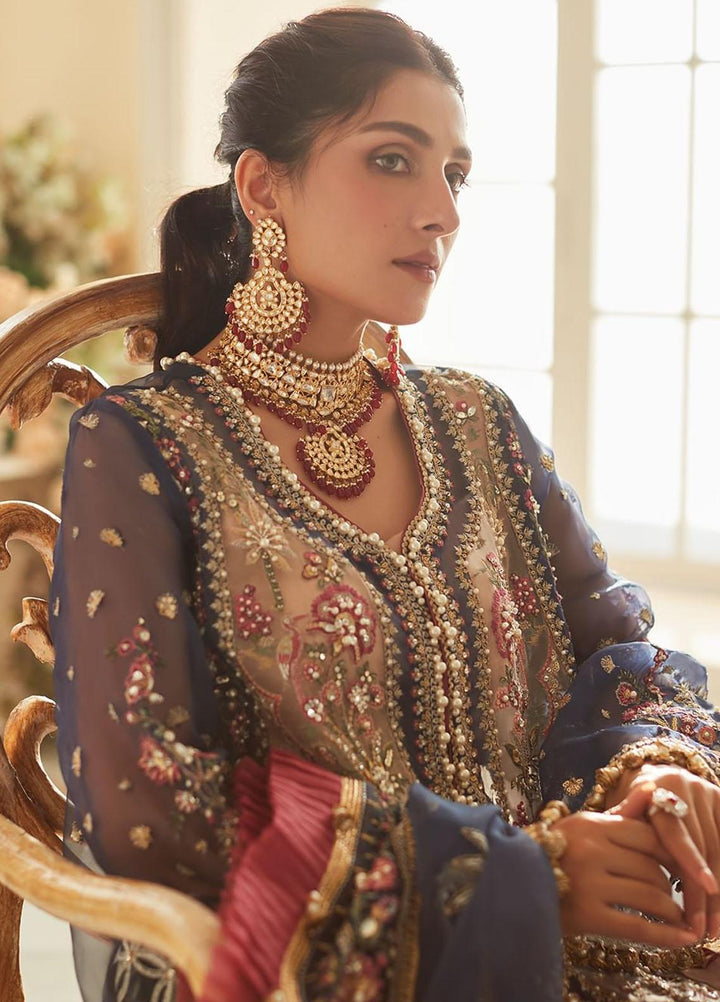 Elan Embroidered Organza Suits Unstitched 4 Piece EL23WF EC23-04 Laleh - Luxury Wedding Collection