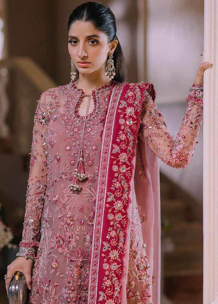 Elan Embroidered  Suits Unstitched 3 Piece EL23WFS EC2-23-01 Nuray - Wedding Collection