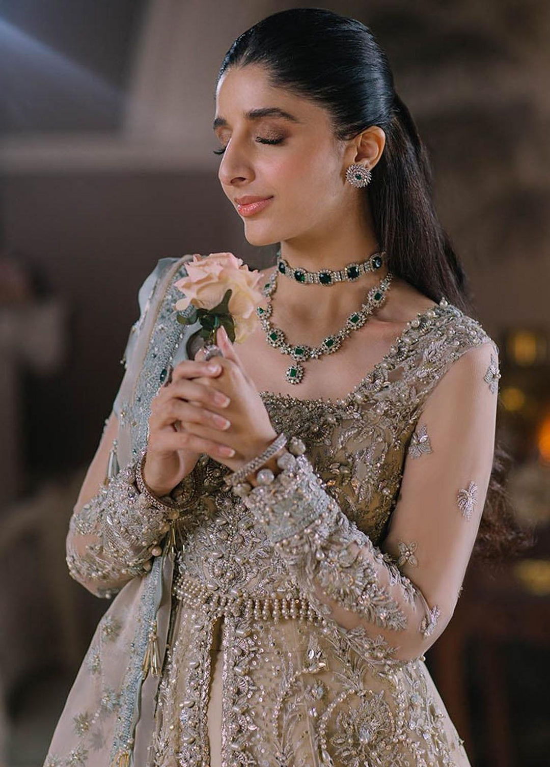 Elan Embroidered  Suits Unstitched 3 Piece EL23WFS EC2-23-02 Neda - Wedding Collection