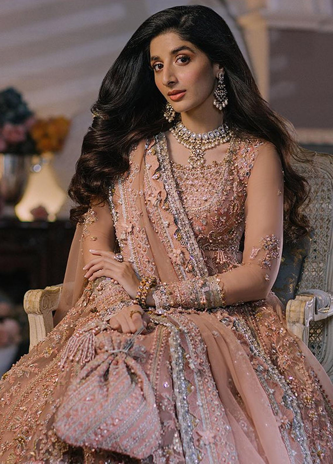 Elan Embroidered  Suits Unstitched 3 Piece EL23WFS EC2-23-07 Ariana - Wedding Collection