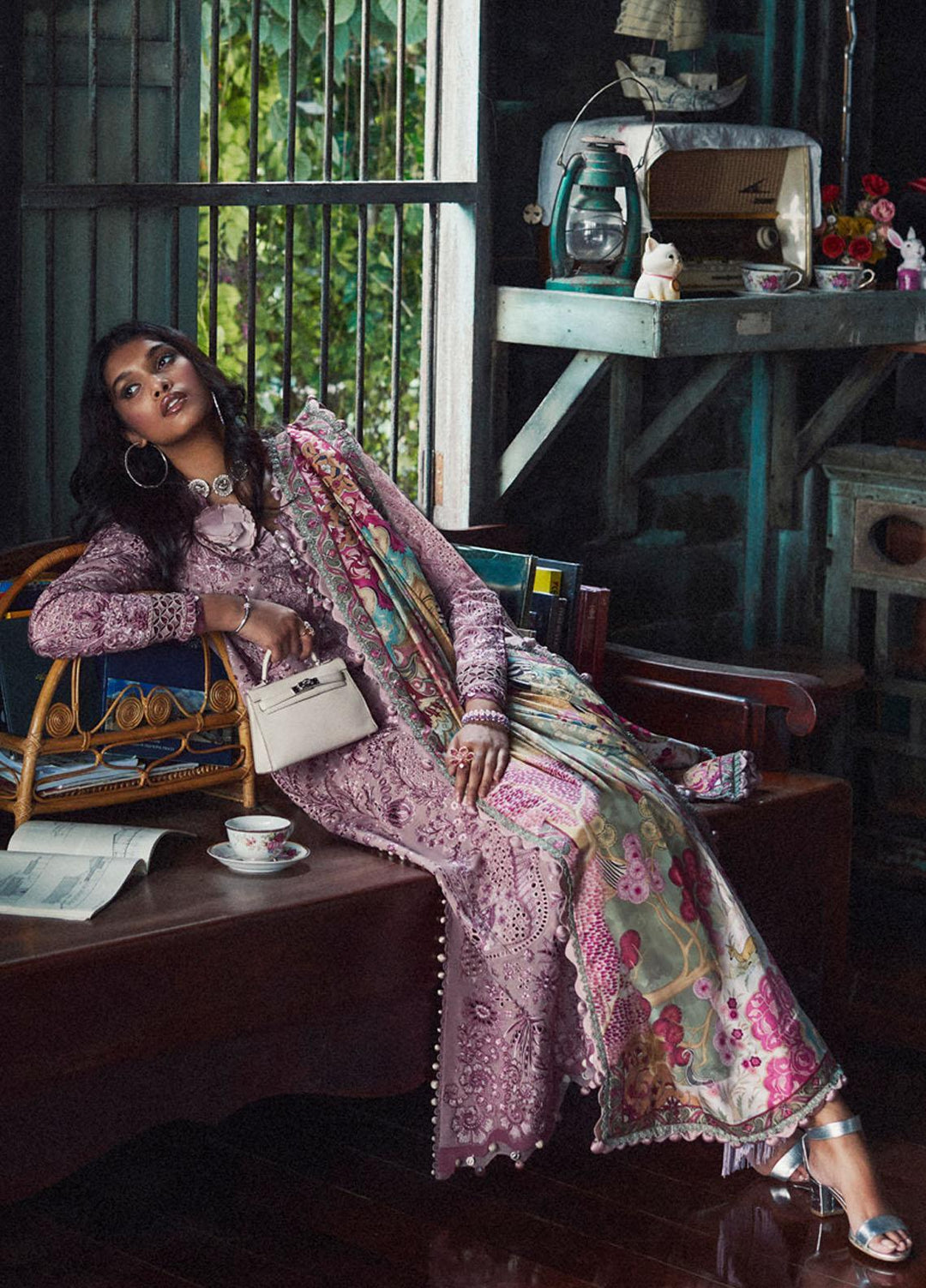 Elan Embroidered  Suits Unstitched 3 Piece EL22W EW-22-02 Parisa - Winter Collection