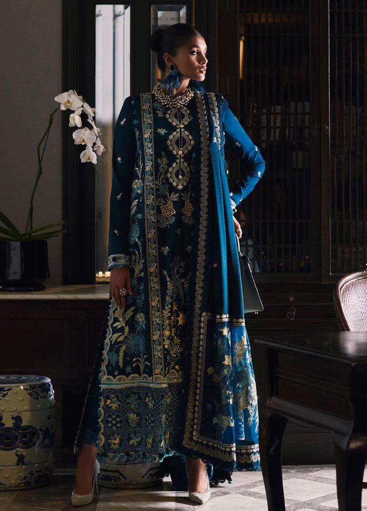 Elan Embroidered  Suits Unstitched 3 Piece EL22W EW-22-03 Freya - Winter Collection