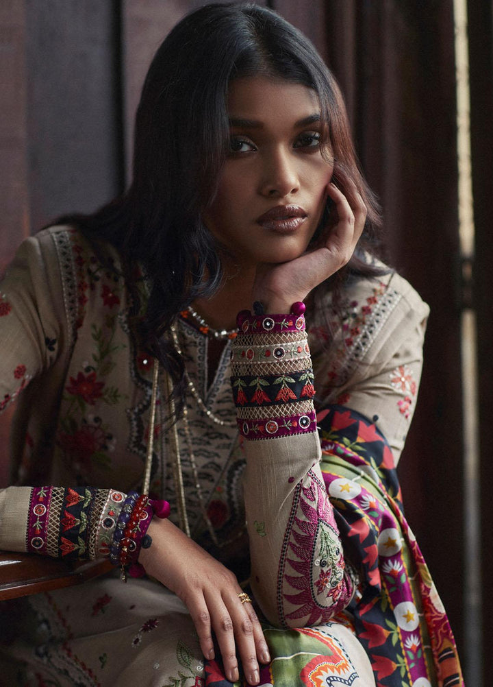 Elan Embroidered  Suits Unstitched 3 Piece EL22W EW-22-09 Berina - Winter Collection