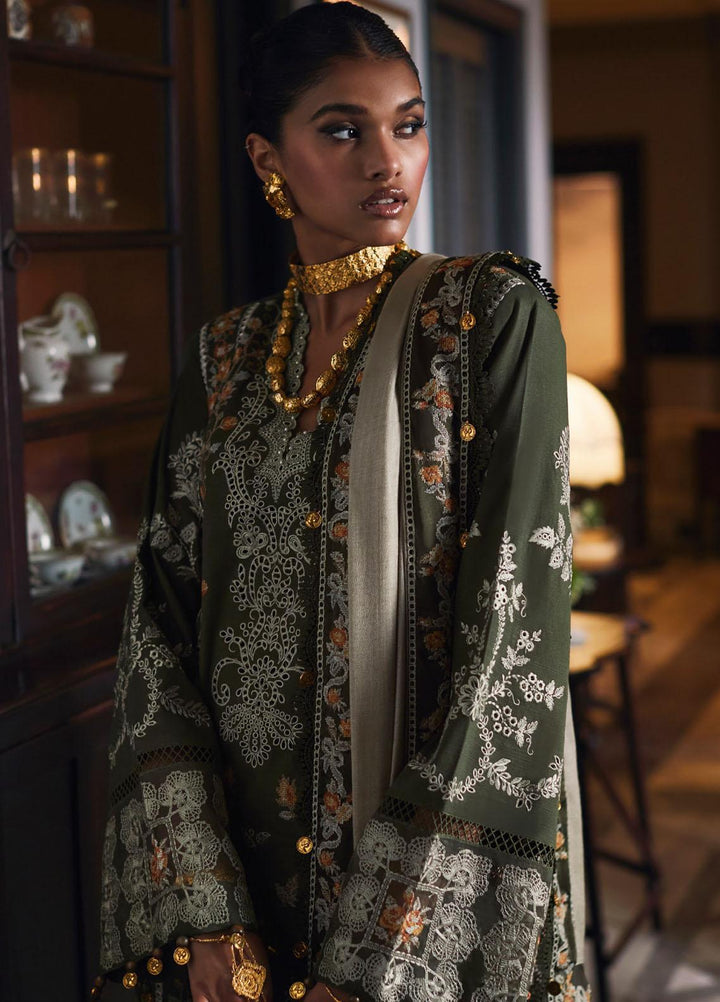 Elan Embroidered  Suits Unstitched 3 Piece EL22W EW-22-10 Arsin - Winter Collection