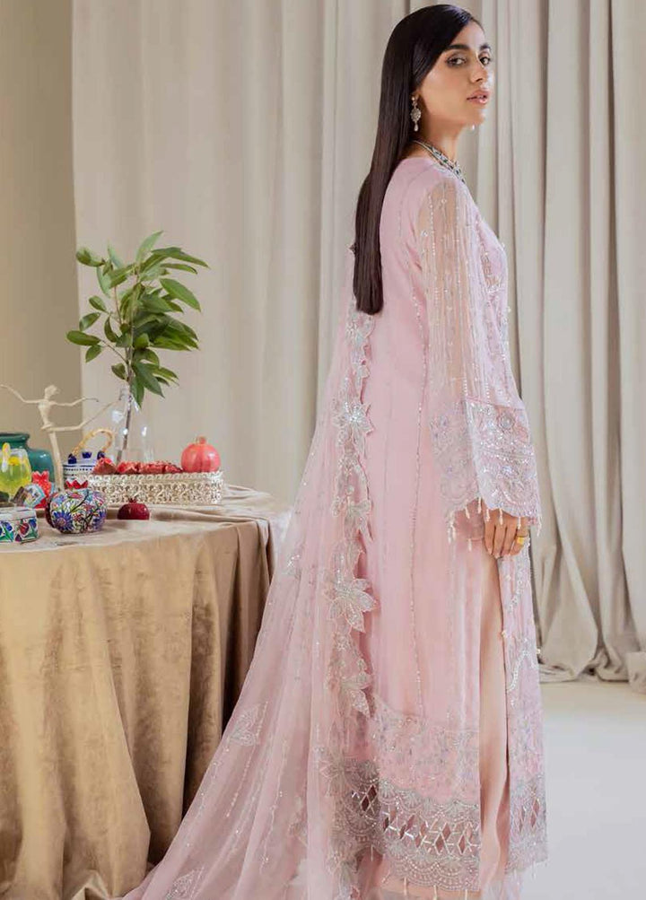 Elanora By Nureh Embroidered Chiffon Suits Unstitched 3 Piece NU22EC NEL- 07 - Luxury Collection