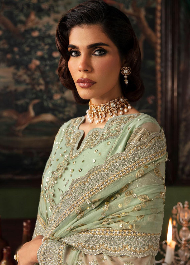 Elanora By Nureh Embroidered Chiffon Suits Unstitched 4 Piece NU23ELL NEL-32 - Luxury Collection