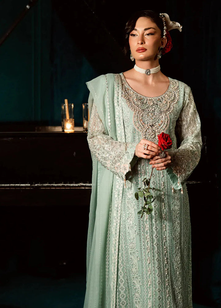 Elara by Shamooz Embroidered Chiffon Suit Unstitched 3 Piece SHM25EF SU-0125 Ayra - Festive Collection