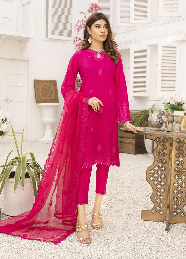 Elegance Casual Pret Embroidered Lawn Shirt ROSA