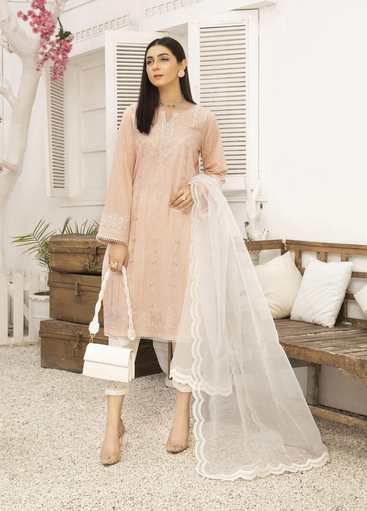 Elegance Casual Pret Embroidered Lawn Shirt TAFFY