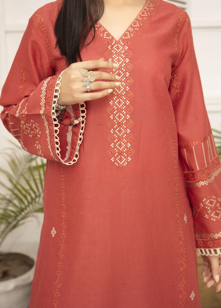 Elegance Casual Pret Embroidered Lawn Shirt DUNE