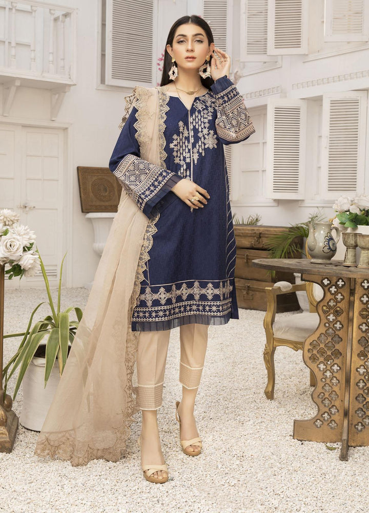 Elegance Casual Pret Embroidered Lawn Shirt NEELAM