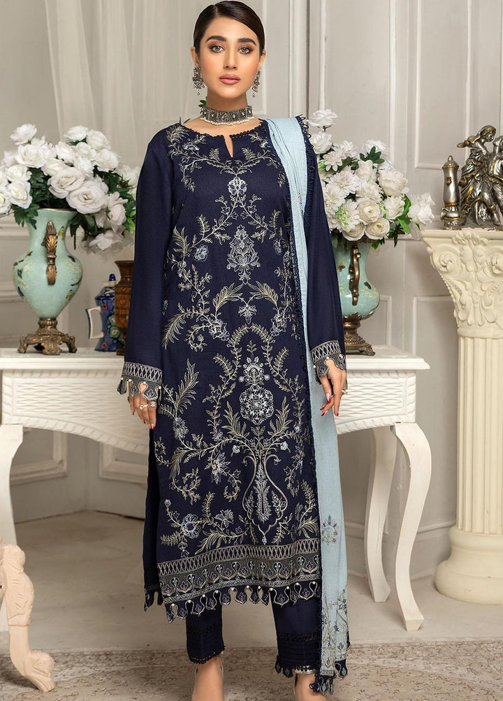 Elegance Embroidered Karandi Suits Unstitched 3 Piece ELG22W MN-53 AMAYA - Winter Collection