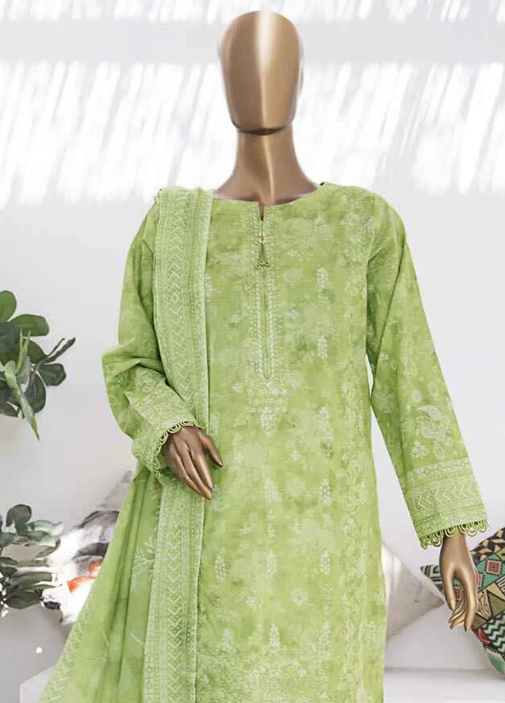 Elegant by HZ Textiles Embroidered Lawn Suits Unstitched 3 Piece HZ25EL EC-936 - Summer Collection