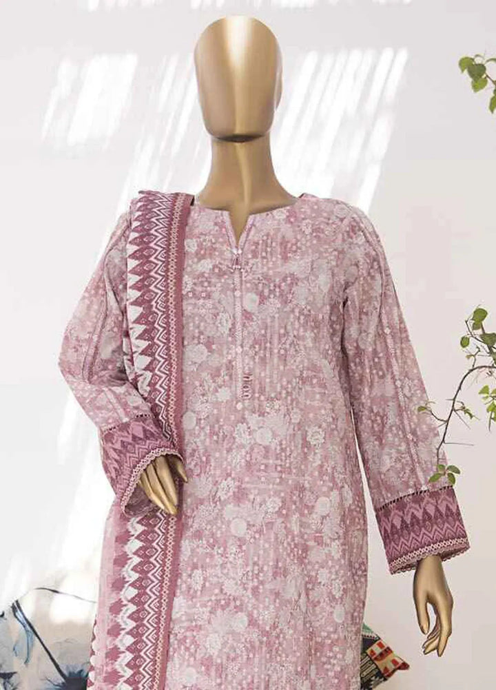 Elegant by HZ Textiles Embroidered Lawn Suits Unstitched 3 Piece HZ25EL EC-937 - Summer Collection