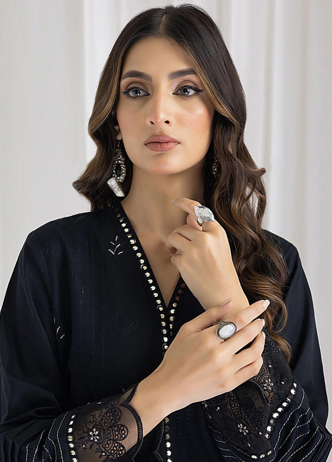 Lakhany Pret Embroidered Cambric Kurti LSM23E LG-EA-0473