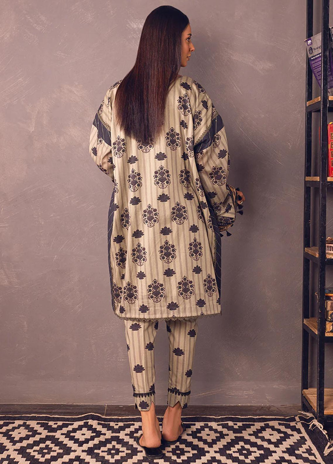 Eliora by Salitex Printed Lawn Suits Unstitched 2 Piece ST23E UNS23BB002UT - Summer Collection