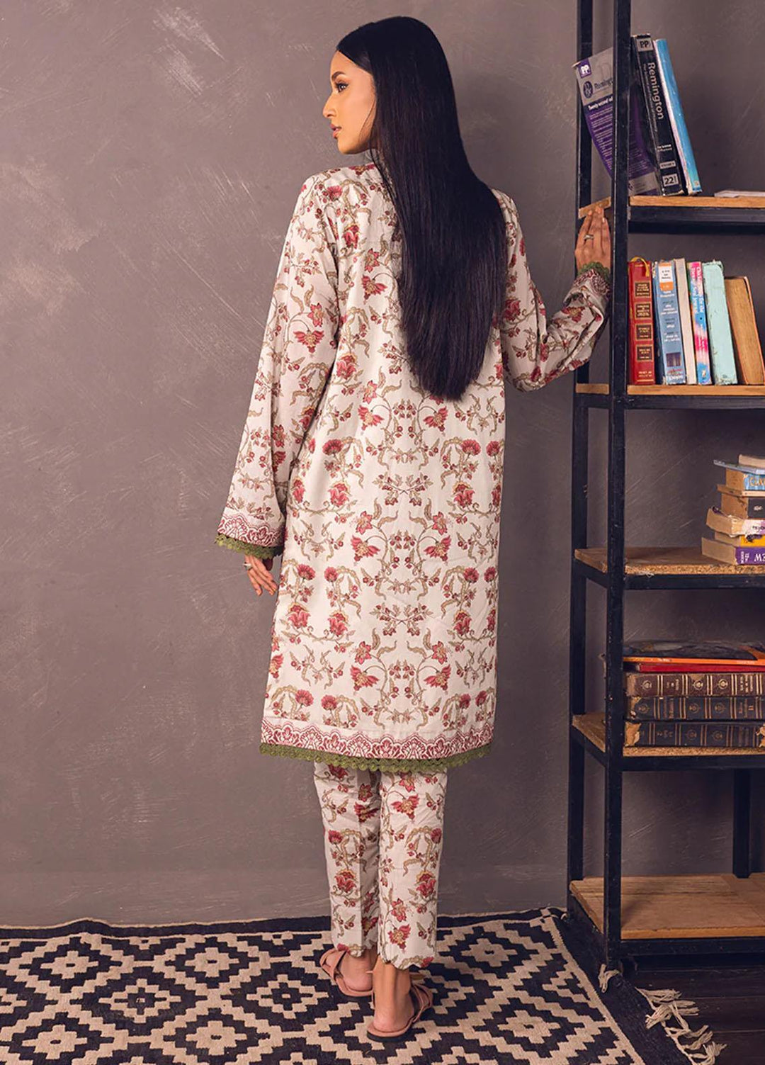 Eliora by Salitex Printed Lawn Suits Unstitched 2 Piece ST23E UNS23BB004UT - Summer Collection