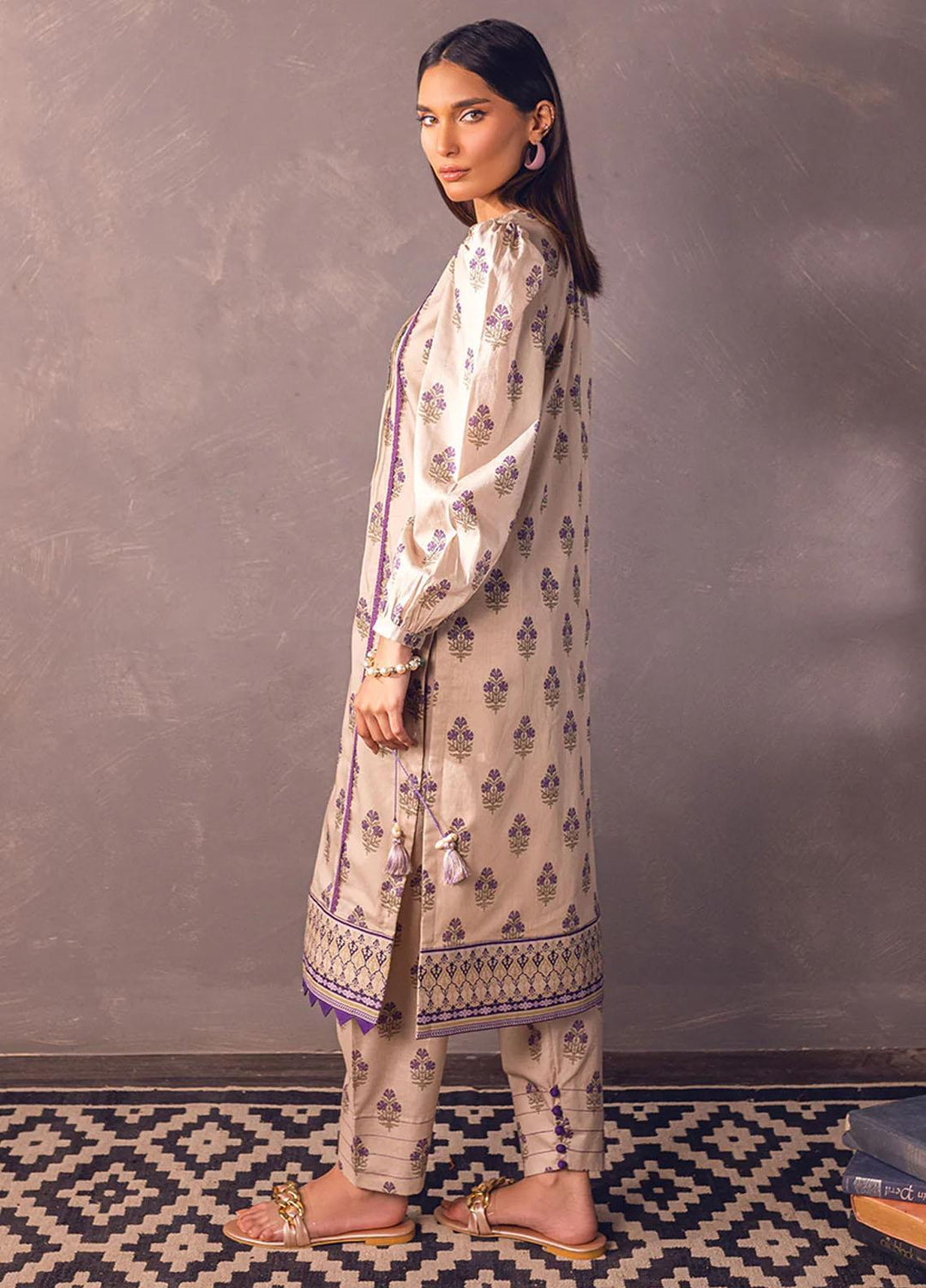 Eliora by Salitex Printed Lawn Suits Unstitched 2 Piece ST23E UNS23BB006UT - Summer Collection