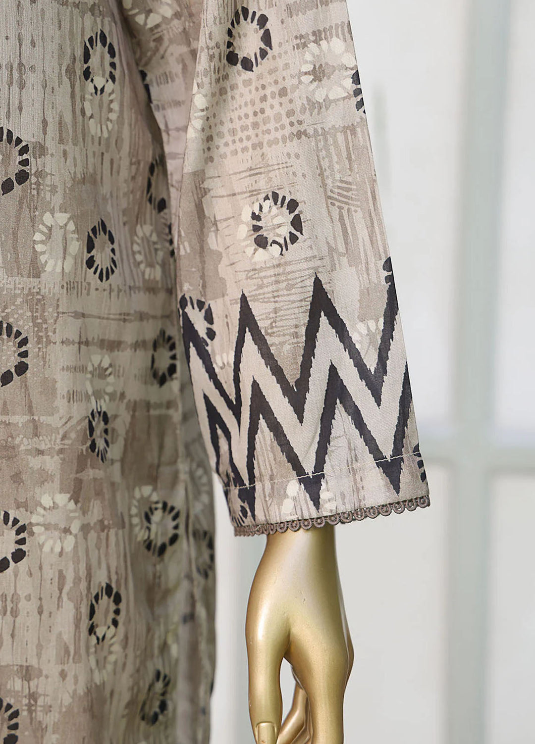 Elite by HZ Textiles Embroidered Lawn Suits Unstitched 3 Piece HZ25EEL EC-211 - Summer Collection