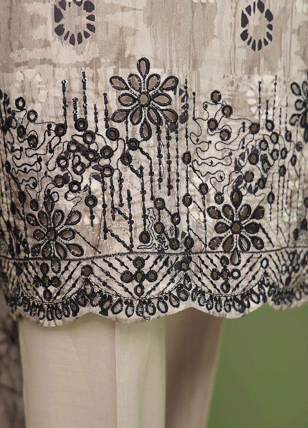 Elite by HZ Textiles Embroidered Lawn Suits Unstitched 3 Piece HZ25EEL EC-211 - Summer Collection