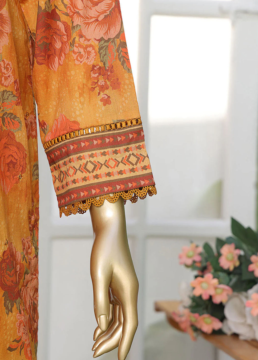 Elite by HZ Textiles Embroidered Lawn Suits Unstitched 3 Piece HZ25EEL EC-212 - Summer Collection