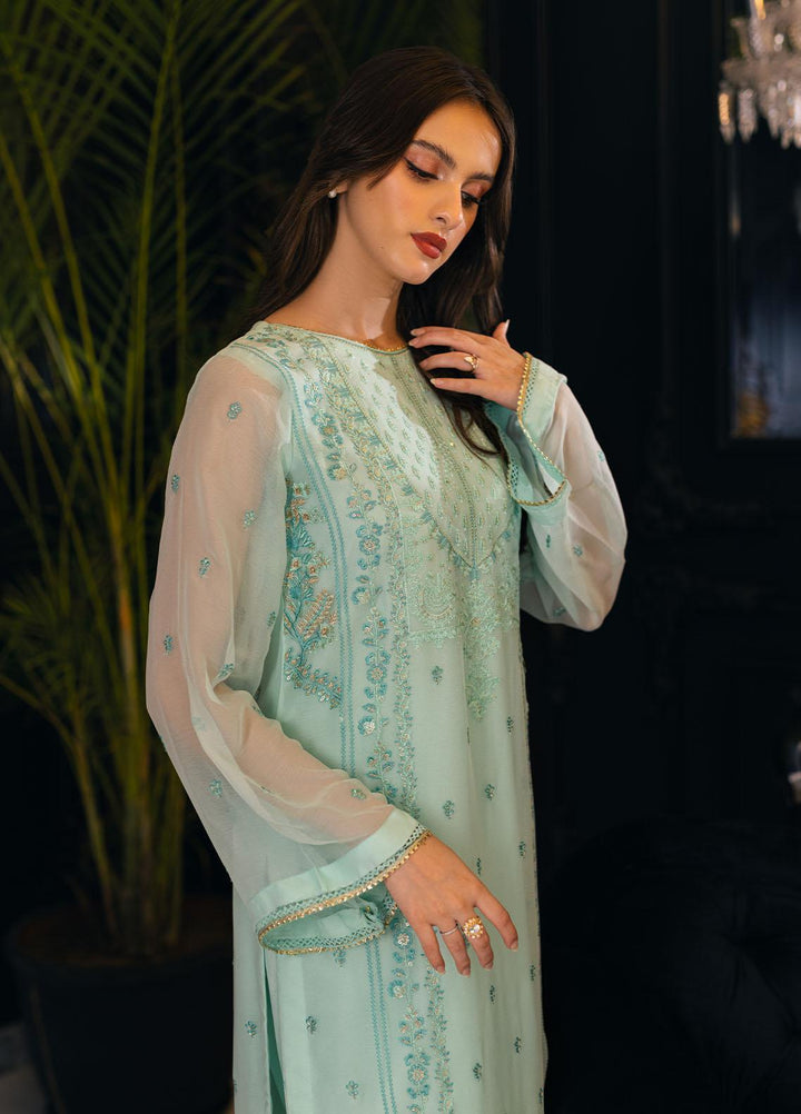 Ella By Sahane Embroidered Chiffon  Unstitched Kurties SNE23EL SAH-1006 Elenor - Formal Collection