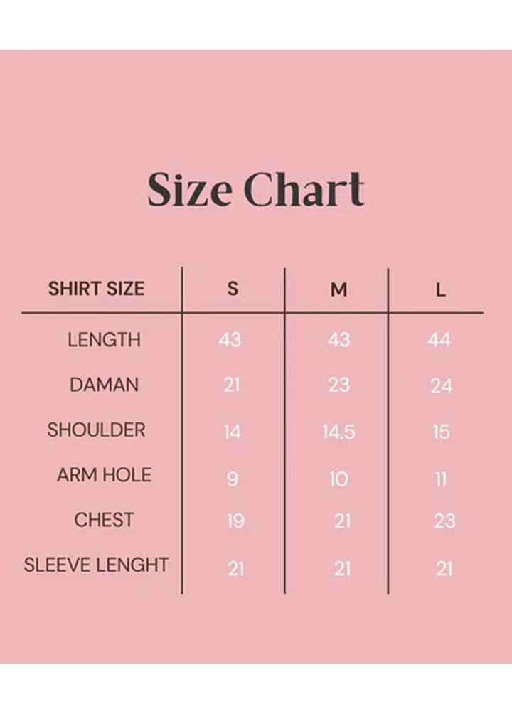 Sahane Pret Embroidered Chiffon Kurti SNE23EP D-1006