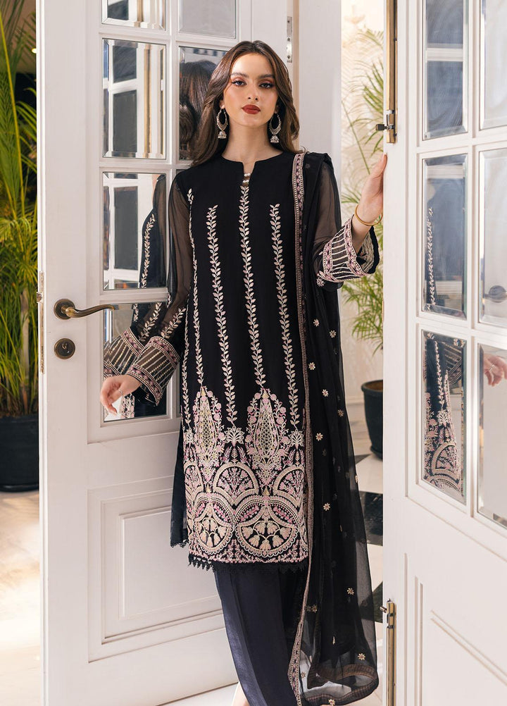 Sahane Pret Embroidered Chiffon 3 Piece Suit SNE23EP SAH-1009 Charlotte