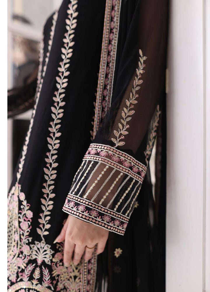 Sahane Pret Embroidered Chiffon 3 Piece Suit SNE23EP SAH-1009 Charlotte
