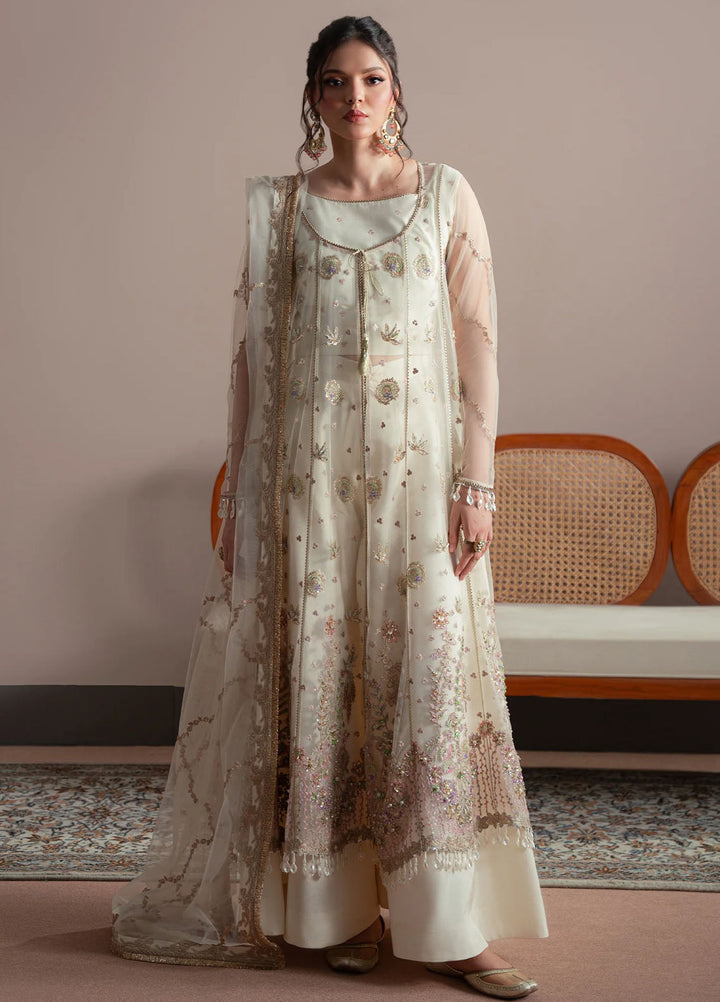 Elvin by Fabiha Fatima Pret Embroidered Net 3 Piece Suit Fayra